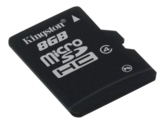Kingston Tarjeta de memoria micro sd hc microSD 8 GB moviles android, samsung, huawei, sony xperia, iphone, tablet, camara de foto, marco digital....